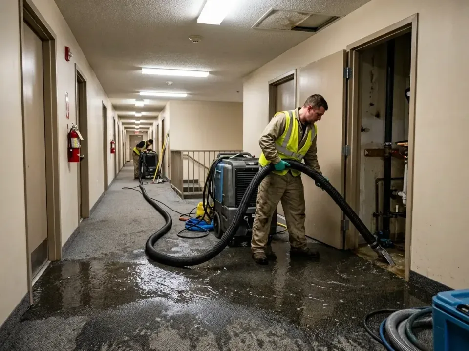 multi-unit-apartment-hallway-f-005 — frequently asked questions, Emergency Burst Pipe Water Extraction & Removal in Bladenbo…